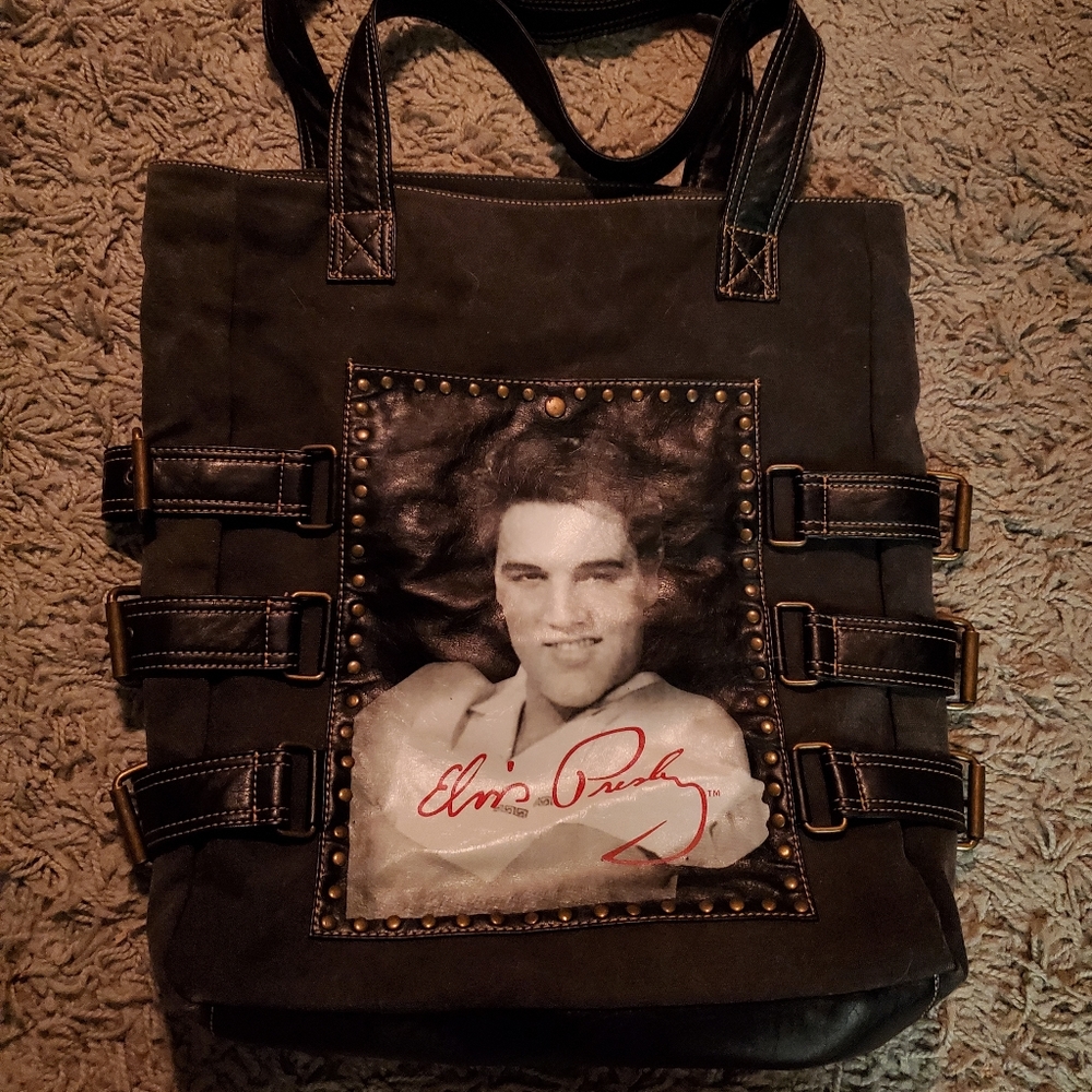 Elvis Presley vintage shoulder bag.